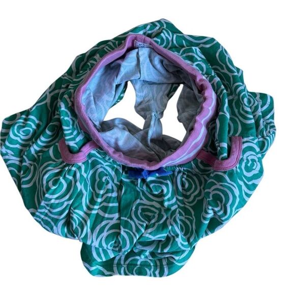 Mini Boden Girls Green & Pink Floral Print Skort Size 9-10Y - Picture 3 of 7